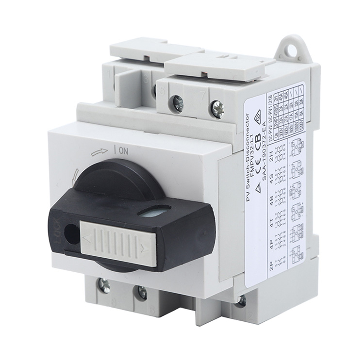 Din Rail Yakaiswa Padlockable DC Isolator Switch